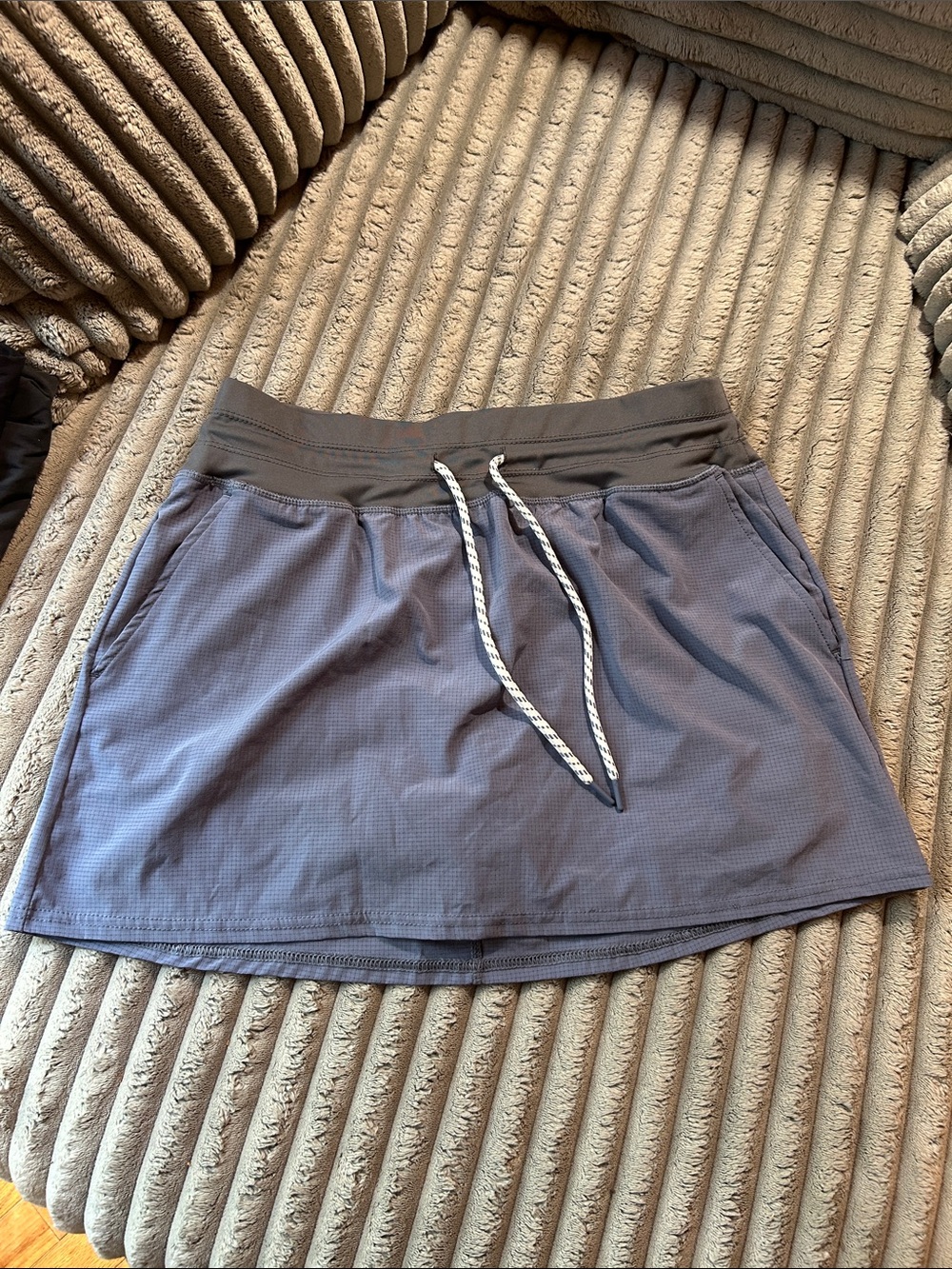 Te Verde Active Skort in Slate Blue
